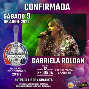 GABRIELA ROLDÁN @ LA REDONDA SANTA FE